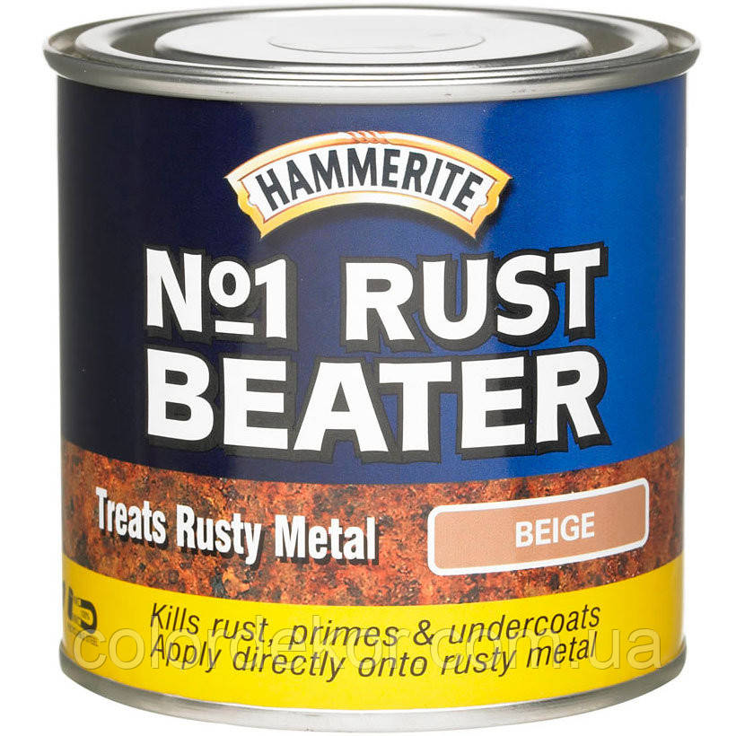 Ґрунт для чорних металів HAMMERITE RUST BEATER 0,5Л