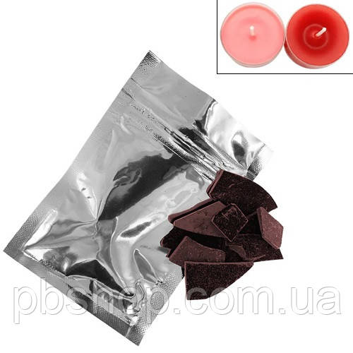 Барвник колер сухий для свічок із воску парафіну стеарину 10г, винно червоний, фото 1