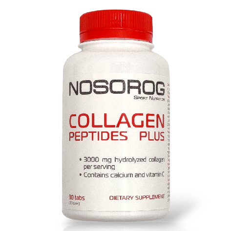 Гідролізований колаген Nosorog Collagen Peptides Plus 90 tab, фото 1