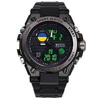 Besta Чоловічий спортивний водостійкий тактичний годинник Besta Tattoo Ukraine Flag