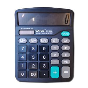 Калькулятор "EATES" DC-838 (12 розрядний, 2 живлення), фото 1