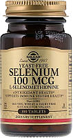 Дієтична домішка "Селен" Solgar Selenium Yeast-Free Dietary Supplement 100 шт. (765121)