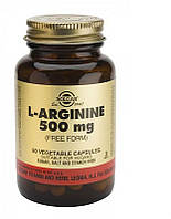 Капсулы "L-Аргинин 500 мг" Solgar L-Arginine 500 MG Capsules 50шт (760674)