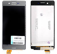 Экран (дисплей) Sony Xperia X F5121 F5122, X Perfomance F8131 F8132 + тачскрин серый оригинал Китай