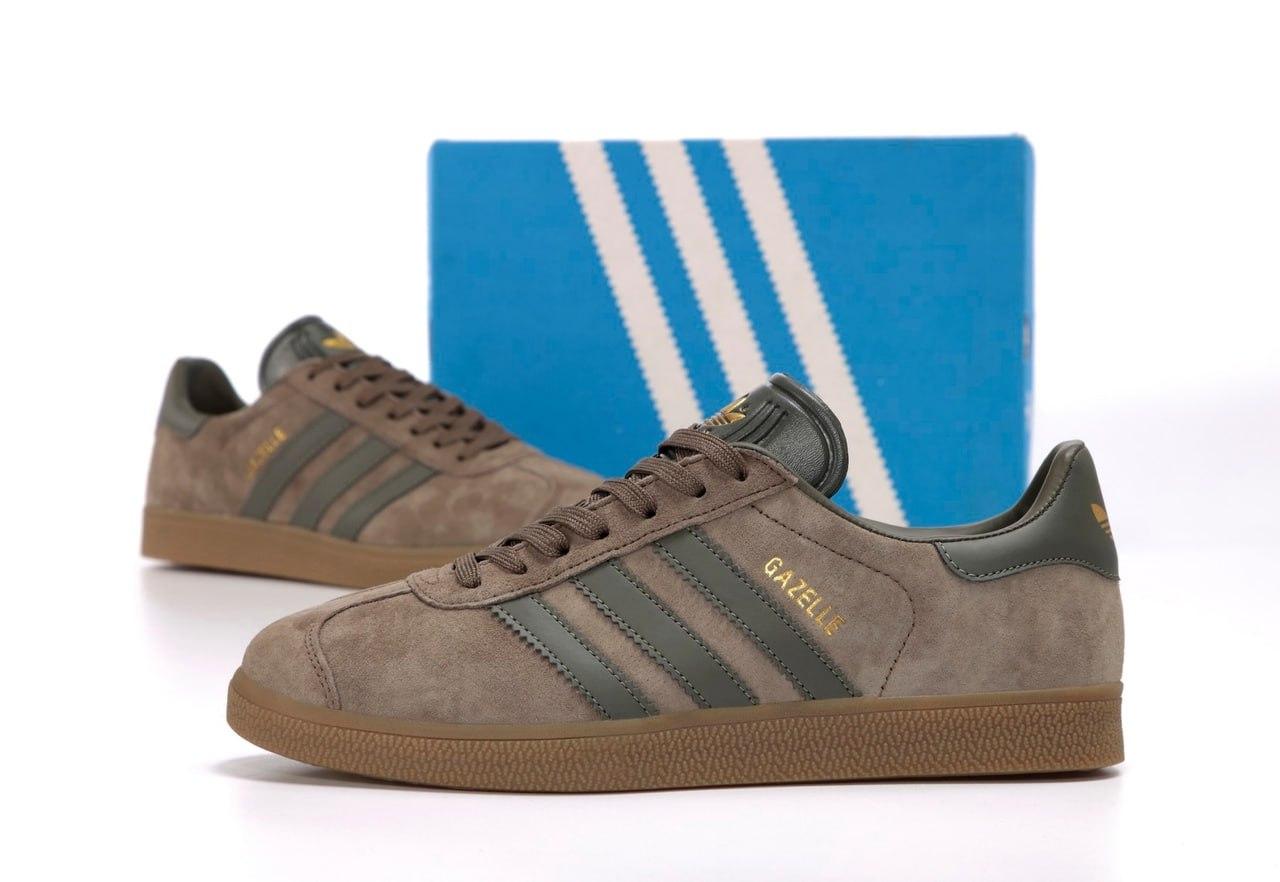 Чоловічі кросівки Adidas Gazelle OG у фіолетовому кольорі (Кросовки Адідас Газелі світло-фіолетові замшеві)