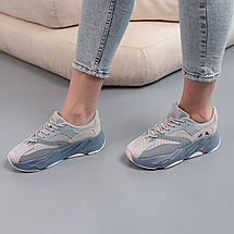 Кросівки жіночі Fashion Charlote 3948 36 розмір 23 см Сірий ID 4548375, фото 3