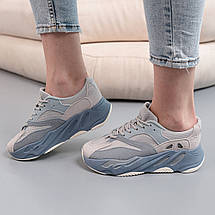Кросівки жіночі Fashion Charlote 3948 36 розмір 23 см Сірий ID 4548375, фото 5