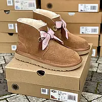 Ugg Front Bow Chestnut