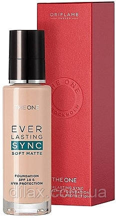 Матовая Тональная Основа для Лица - Oriflame The One Everlasting Sync S ...