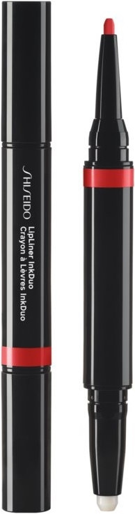 Автоматичний олівець-праймер для губ - Shiseido Lip Liner InkDuo 07 - Poppy (975533)