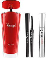 Pupa Vamp Red - Набор (edp/100ml + mascara/9ml + eye/pencil/0,35g) (929531)