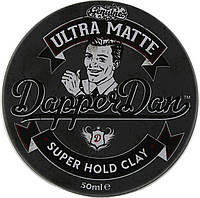 Матовая глина для укладки волос Dapper Dan Ultra Matte Super Hold Clay (833535)