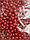 Намистини круглі "Цукерочки" 8 мм ,  червоні 500 грам, фото 4