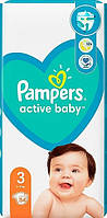 Подгузники Active Baby 3 (6-10 кг), 54 шт. - Pampers 54шт (968765)