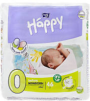 Дитячі підгузки "Happy" Before Newborn 0 (до 2 кг, 46 шт.) — Bella Baby (1004767)