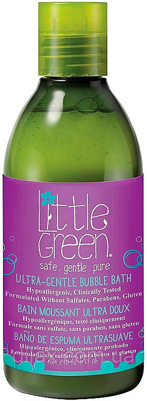 Піна для ванни дитяча Little Green Kids Ultra Gentle Bubble Bath (920021)