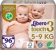 Подгузники детские Touch 3 (5-9 кг), 96 шт. (2х48) - Libero (1007079)