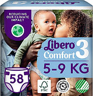 Подгузники Comfort 3 (5-9 кг), 58 шт. - Libero (1007042)