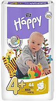 Детские подгузники "Happy" Maxi Plus 4+ (9-20 кг, 44 шт) - Bella Baby (923354)