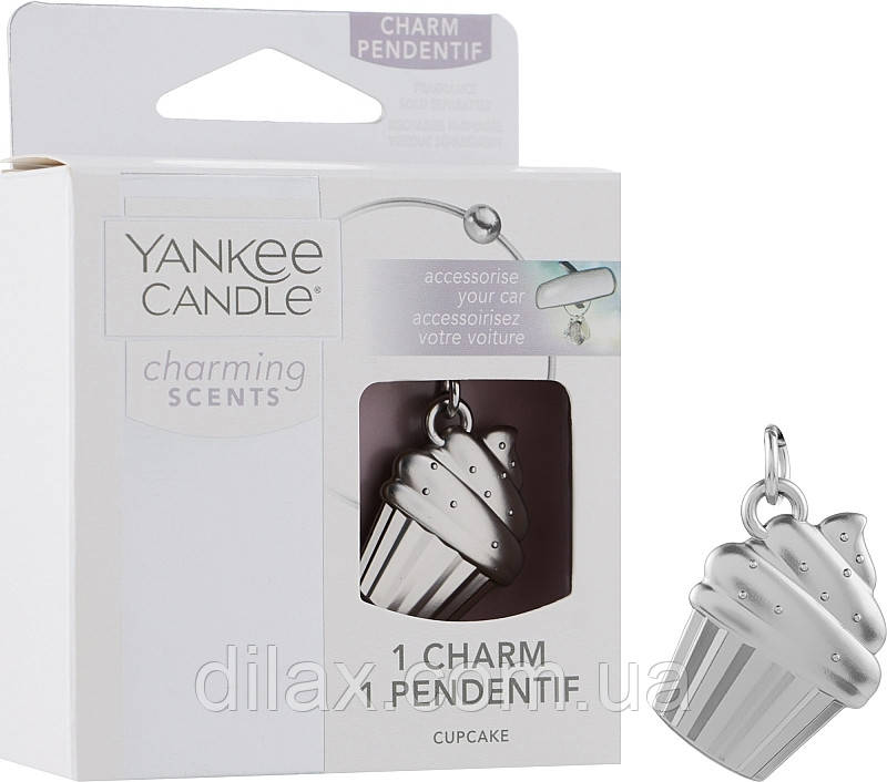 Декоративна підвіска для автомобіля — Yankee Candle Charming Scents Cupcake Charms (939912)