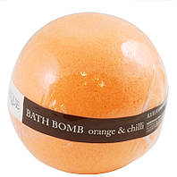 Шипучий шар для ванны "Апельсин и чили" Organique Bath Bomb Orange & Chilli (633248)