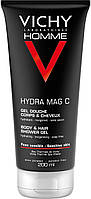 Тонизирующий гель для душа Vichy Homme Hydra Mag C Body & Hair Shower Gel (498206)