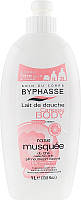 Крем для душа "Шиповник" - Byphasse Caresse Shower Cream 1000ml (934684)