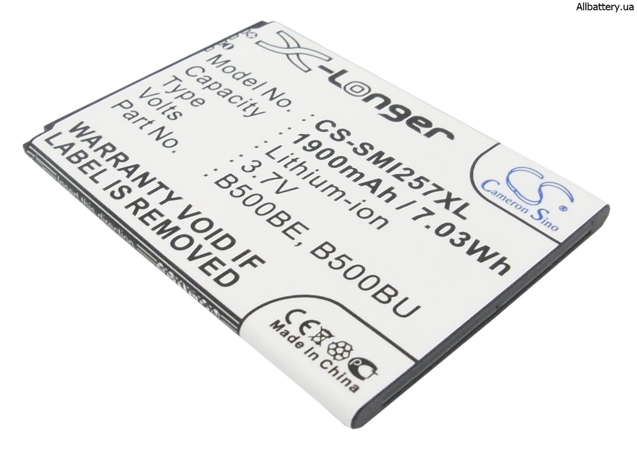 Акумулятор Samsung  Galaxy S4 Mini, Galaxy S4 Mini Duos, Galaxy S4 Mini LTE, GT-i9190, GT-i9192, GT-i9197X,, фото 1