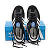 Чоловічі кросівки Adidas Samba OG Black White (Чорні з білим) Взуття Адідас Самба ОГ повсякденні натуральний замш текстиль 42 рзм, фото 9
