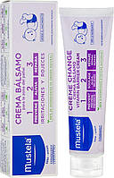 Защитный крем под подгузник Mustela Bebe Vitamin Barrier Cream 150ml (427237)
