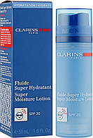 Увлажняющий лосьон для лица Clarins Men Super Moisture Lotion SPF 20 (824234)