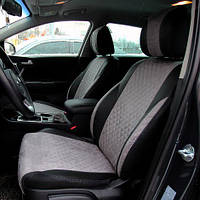 Чехлы на сиденья из экокожи и антары Kia Sorento BL 2002-2009 EMC-Elegant