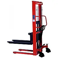 Штабелер гідравлічний Metier 2000 кг, 1.6 м червоний (CTY-E2.0T/1.6M)