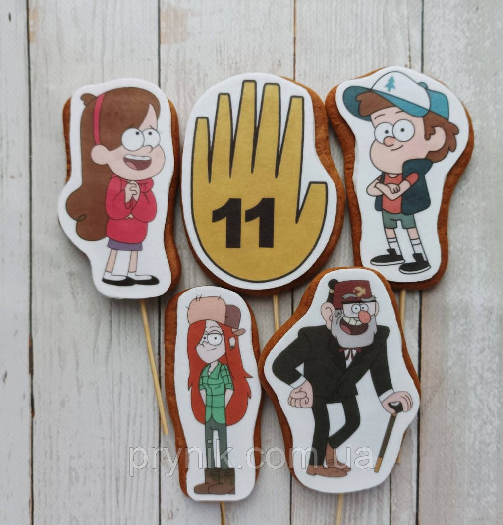 Гравіті Фолз / Гравіті Фолс Набір №2 Пряники для Торта — Купити ...