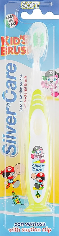 Зубна щітка для малюків "Kids Brush", салатова — Silver Care (936210)