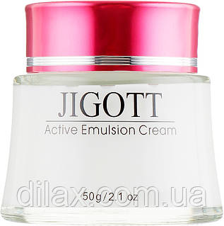 Крем для лица двойного действия Jigott Active Emulsion Cream 50ml (856990)