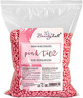 Віск для депіляції плівковий у гранулах "Рожевий діоксид титану" Beautyhall Hot Film Wax Pink TiO2 (942569)