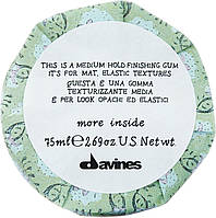 Эластик-гель для матовых подвижных текстур волос Davines More Inside Finishing Gum (752446)