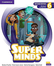 Super Minds 2nd Edition 6 Workbook with Digital Pack British English (робочий зошит)