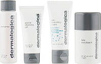 Набор - Dermalogica Discover Healthy Skin (oil/30ml + gel/15ml + microfoliant/13g + cr/15ml) (989797)