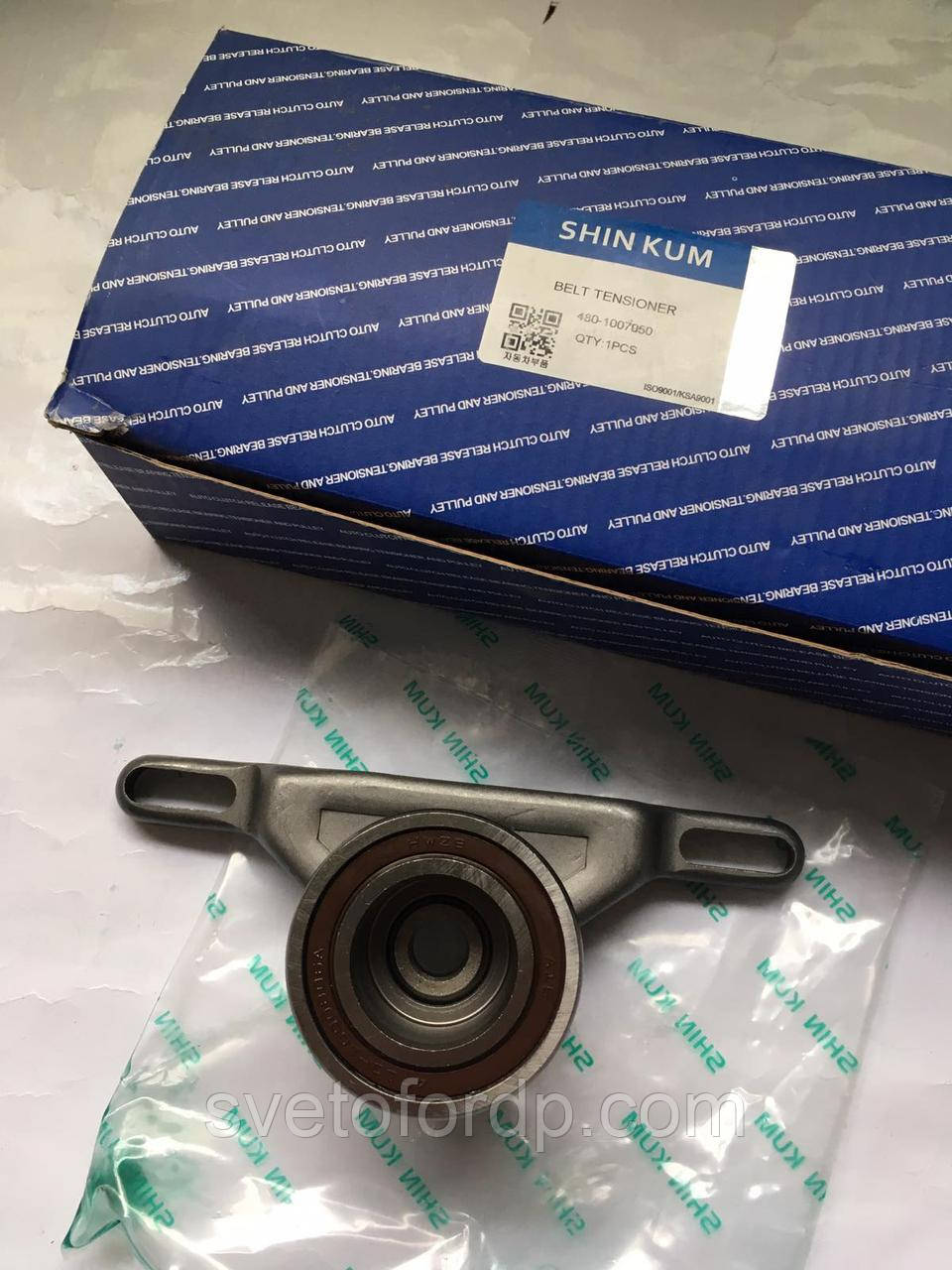 Ролик ременя ГРМ натяжний CHERY AMULET/A11/A15 A13/ZAZ FORZA/BONUS 1,4-1,6, фото 1