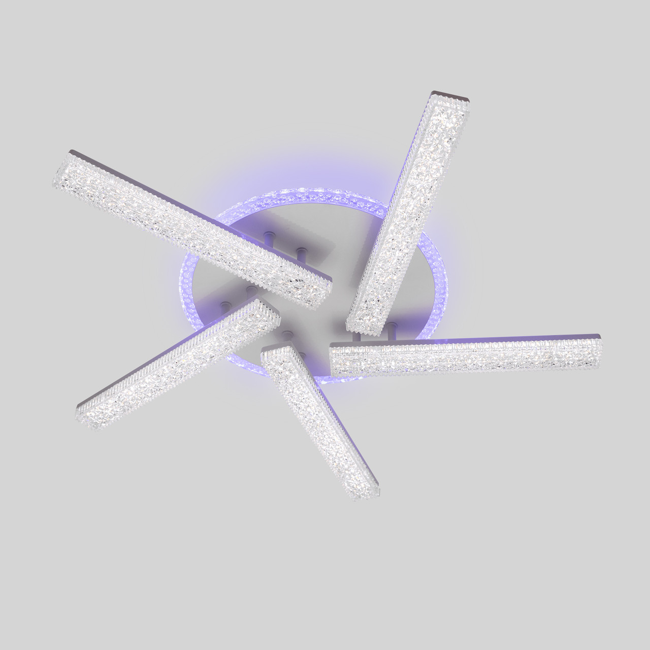 Люстра світлодіодна з пультом V 3445/5С-TL WH, фото 1