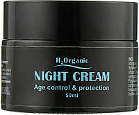 Крем для лица ночной с церамидным и anti-age комплексом H2Organic Age control & protection (917988)