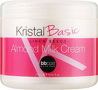 Миндальный крем для всех типов волос - BBcos Kristal Basic Linen Seeds Almond Milk Cream (964946)