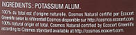 Натуральный дезодорант-пудра - Najel Alum Stone Natural Powder (1001899)