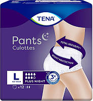 Подгузник-трусики для взрослых Tena Pants Plus Night Large 12шт (901447)