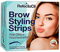 Восковые полоски для коррекции бровей RefectoCil Brow Styling Strips 30шт (708631)