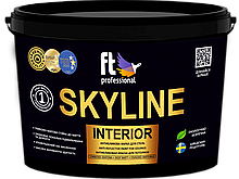 SKYLINE INTERIOR 10л - Антиблікова фарба що миється для стель