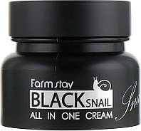 Многофункциональный крем с муцином черной улитки FarmStay All-In-One Black Snail Cream (841703)