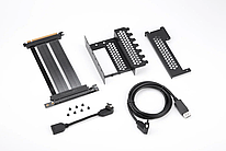 Кронштейн + райзер CableMod Vertical PCI-e Bracket PCI-e 4.0 Edition